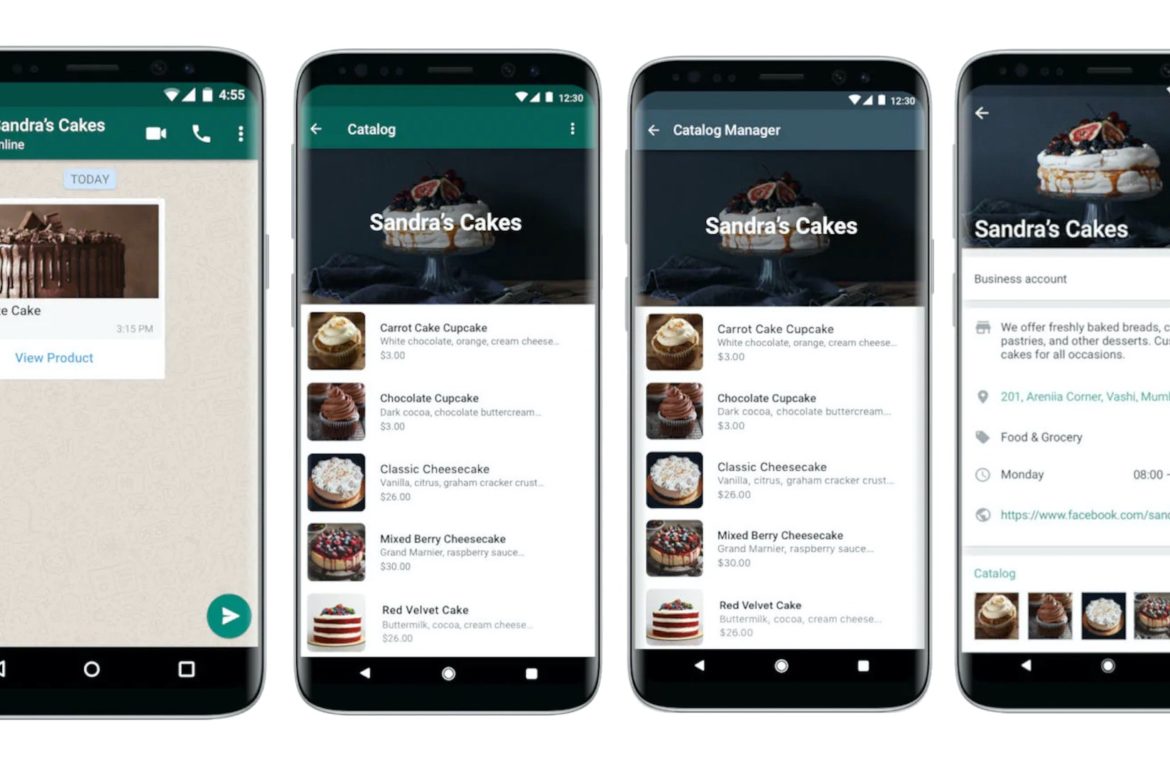 Novità WhatsApp Business: catalogo prodotti